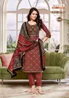 Ajarakh Vol 7 By Mayur Cotton Printed Kurti With Bottom Dupatta Exporters In India